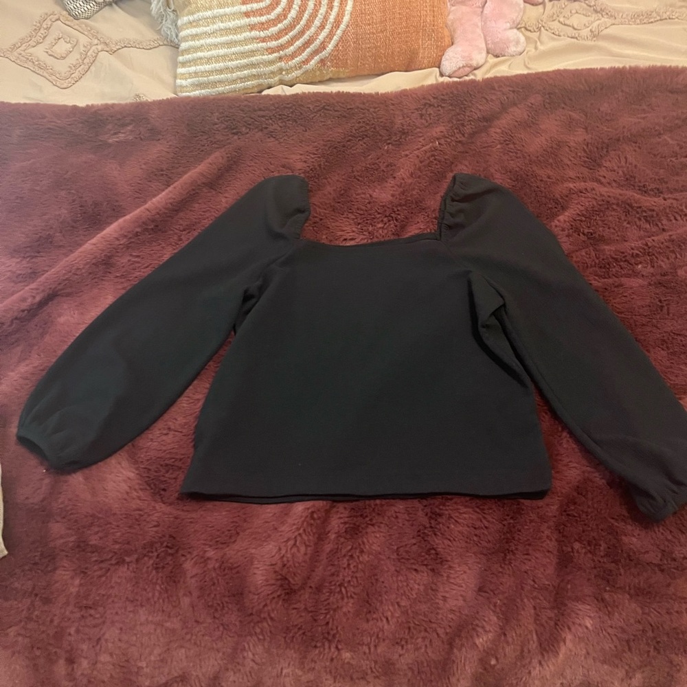 Madewell Black Blouse